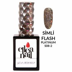 ELLEA NAİL SALON BOY 15 ML UV LED SİMLİ KALICI OJE PLATİNİUM FLASH SCALE 2
