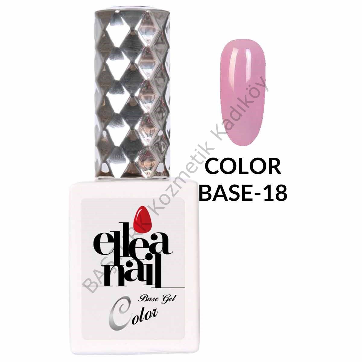 ELLEA NAİL SALON BOY 15 ML UV LED COLOR BASE COAT 18