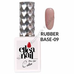 ELLEA NAİL SALON BOY 15 ML UV LED RUBBER COLOR BASE GEL 09