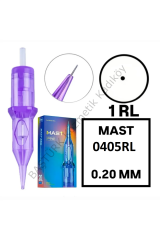 Pro Cartridges 1 - Pro - 0405 RL - 0.18 mm - Kartuş Dövme ve MAST Kalıcı Makyaj İğnesi