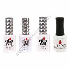 ELLEA NAİL REMOVABLE RUBBER BASE VE STELL MATTE TOP COAT SET