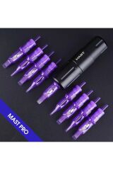 Pro Cartridges 1 Kutu - Pro - 1007 F - 0.30 mm - Kartuş Dövme ve MAST Kalıcı Makyaj İğnesi