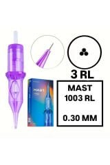 Pro Cartridges 1 Kutu Pro 1003 RL - 0.30 mm - Kartuş Dövme ve MAST Kalıcı Makyaj İğnesi