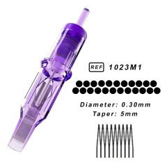 Pro Cartridges 1 Kutu Pro 1023 RM - 0.30 mm - MAST Kartuş Dövme İğnesi