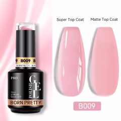 Pembe Oje Şişesinde Pembe Jel 15 ml