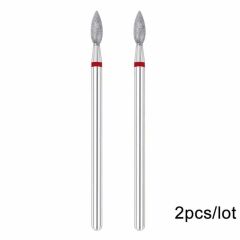 Adanil 2'Lİ DAMLA KIRMIZI ELMAS FREZE UÇ