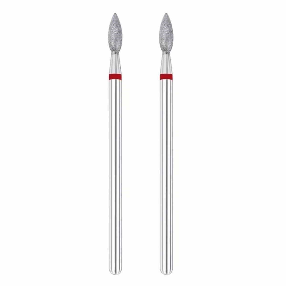 Adanil 2'Lİ DAMLA KIRMIZI ELMAS FREZE UÇ