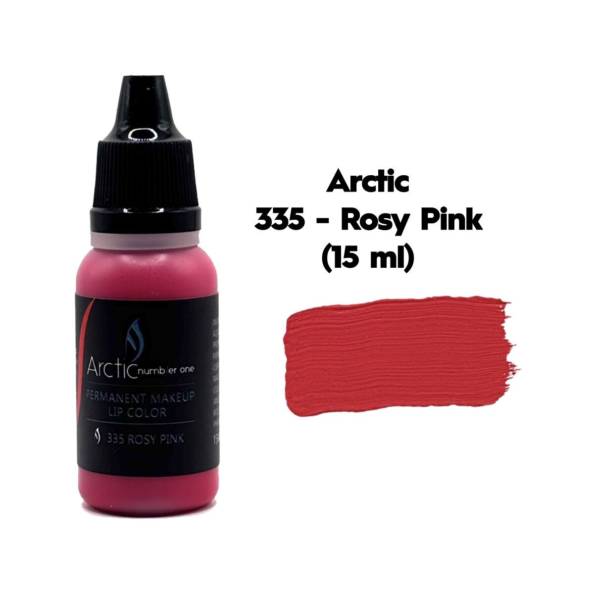 Arctic 335 Rosy Pink Gül Pembesi Kalıcı Makyaj Dudak Pigmenti 15 ml