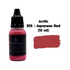 Arctic 305 Japanese Red Japon Kırmızısı Kalıcı Makyaj Dudak Pigmenti 15 ml