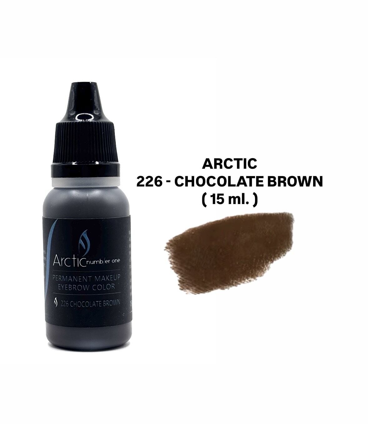 Arctic 226 Chocolate Brown Çikolata Kahverengi Kalıcı Makyaj Kaş Pigmenti 15 ml