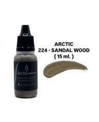 Arctic 224 Sandal Wood Sandal Ağacı Kalıcı Makyaj Kaş Pigmenti 15 ml