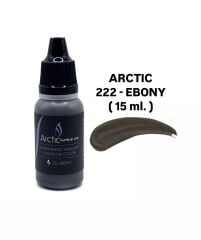 Arctic 222 Ebony Kalıcı Makyaj Kaş Pigmenti 15 ml