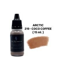 Arctic 219 Coco Coffee Kakao Kahverengi Kalıcı Makyaj Kaş Pigmenti 15 ml