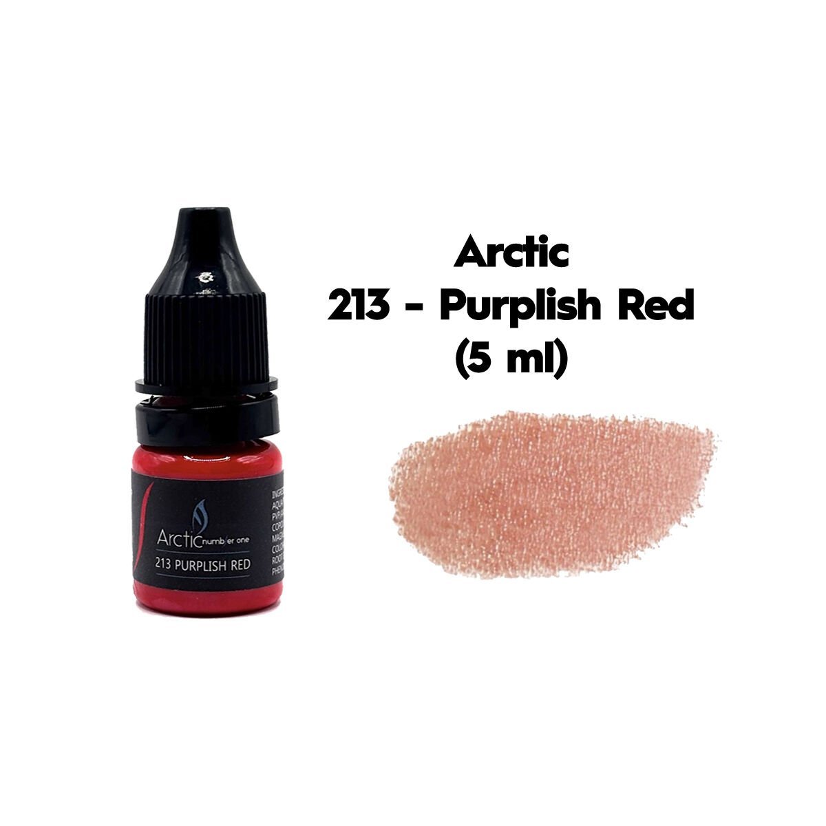 Arctic 213 Purplish Red Morumsu Kırmızı Kalıcı Makyaj Dudak Pigmenti 5 ml