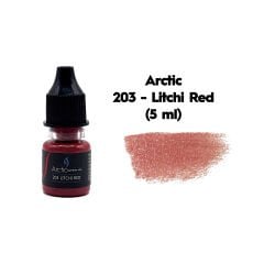 Arctic 203 Litchi Red Liçi Meyvesi Kırmızısı Kalıcı Makyaj Dudak Pigmenti 5 ml