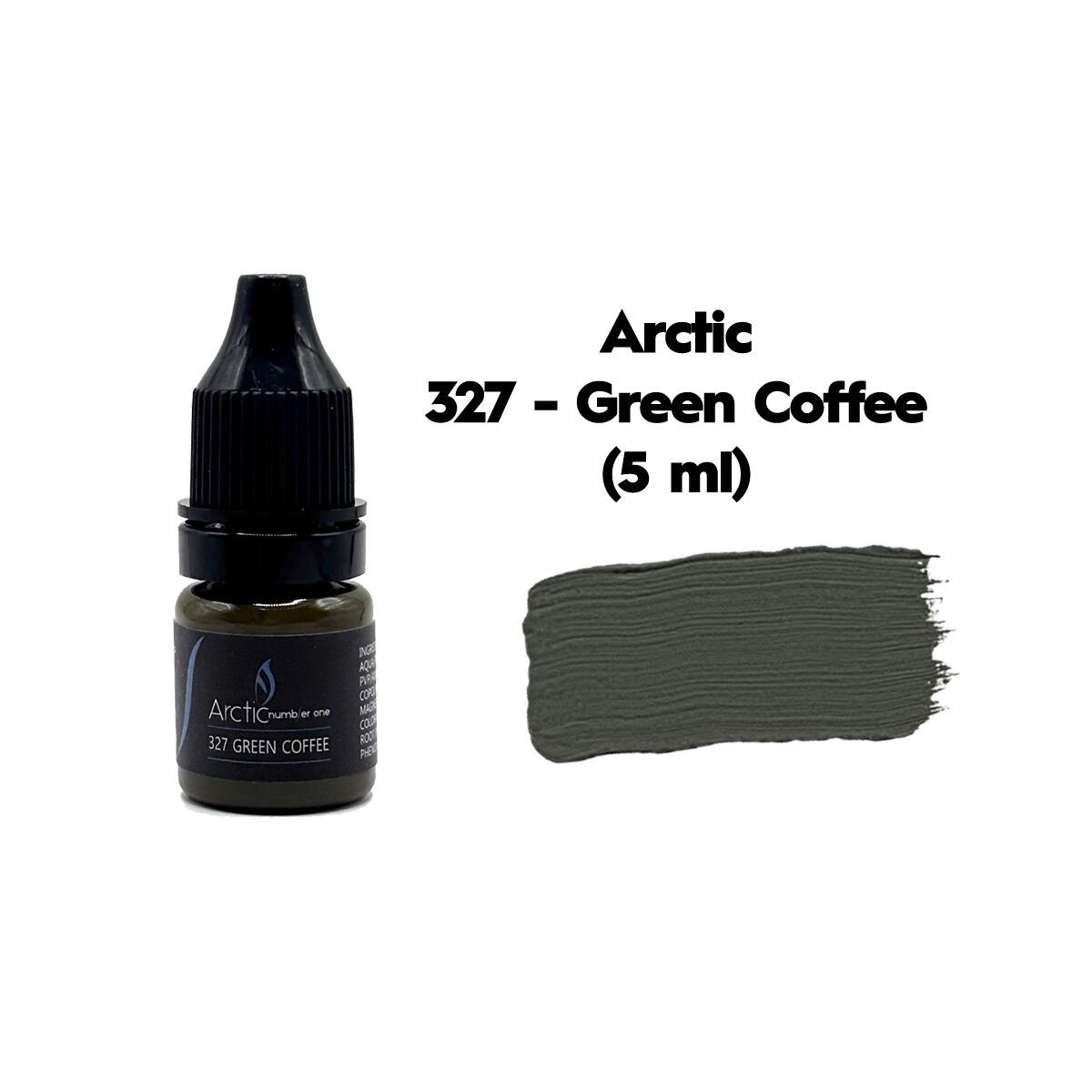 Arctic 327 Green Coffee Kalıcı Makyaj Yeşil Corrector 5 ml
