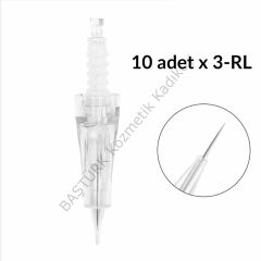 ADANİL DR PEN 3 PİN KALICI MAKYAJ İĞNESİ 3-RL 10 ADET