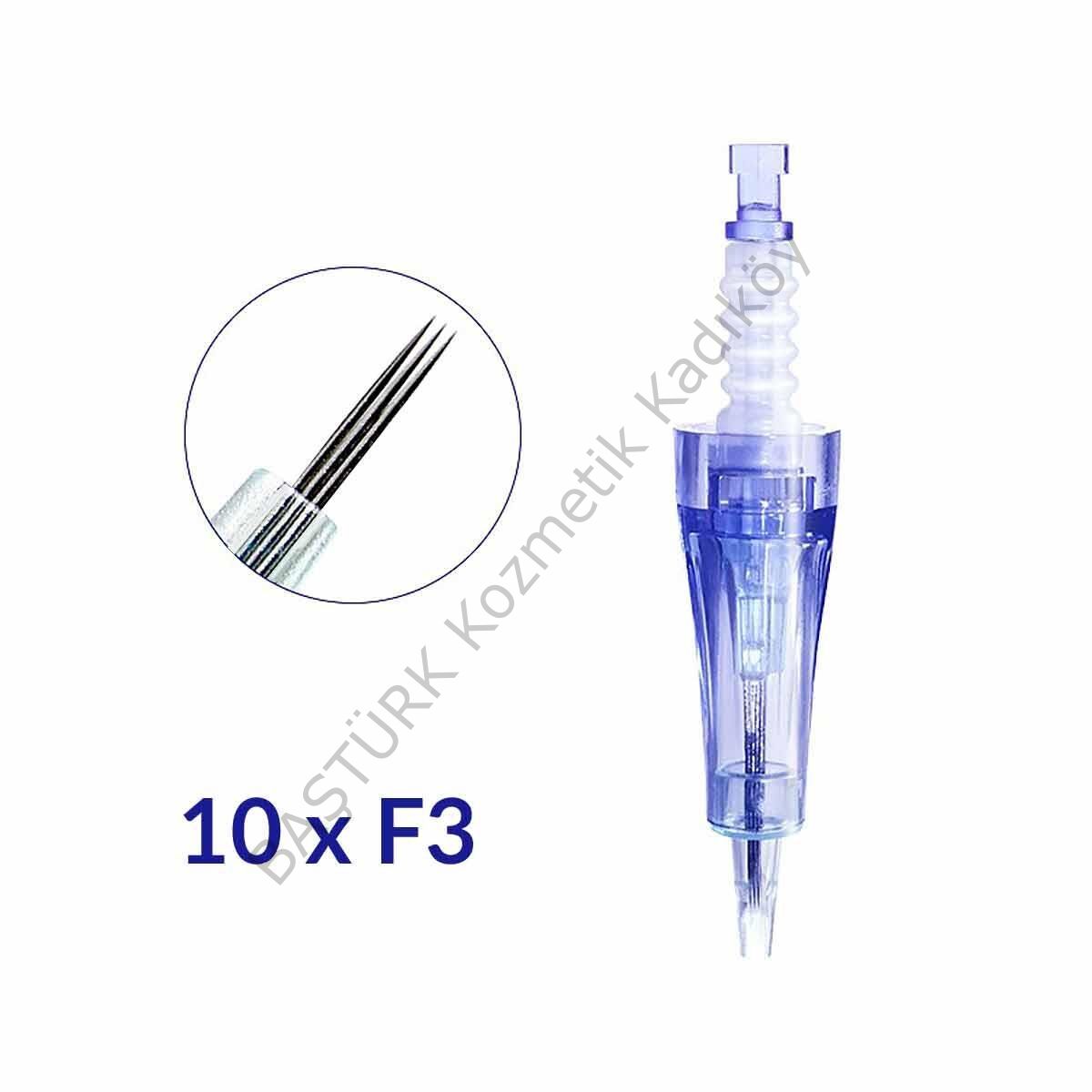 ADANİL DR PEN 3 PİN KALICI MAKYAJ İĞNESİ F3 10 ADET