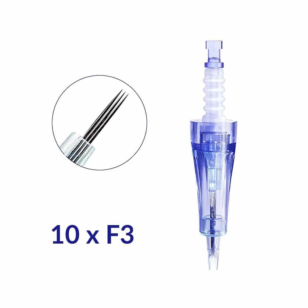 ADANİL DR PEN 3 PİN KALICI MAKYAJ İĞNESİ F3 10 ADET