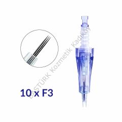 ADANİL DR PEN 3 PİN KALICI MAKYAJ İĞNESİ F3 10 ADET