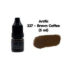 Arctic 227 Brown Coffee Kahverengi Kalıcı Makyaj Kaş Pigmenti 5 ml