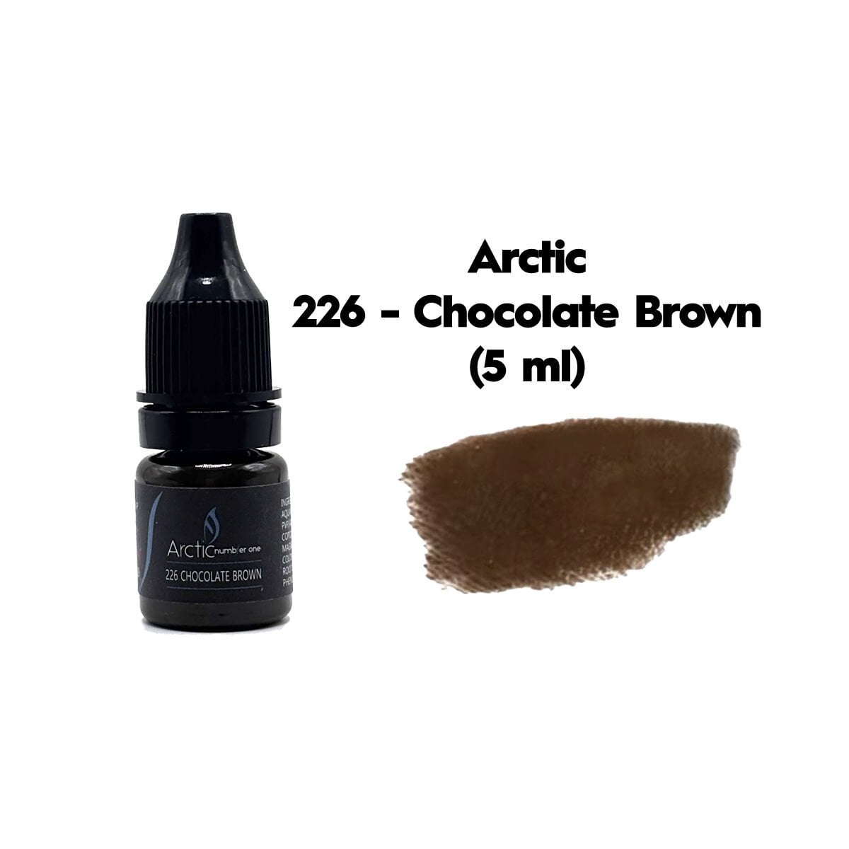 Arctic 226 Chocolate Brown Çikolata Kahverengi Kalıcı Makyaj Kaş Pigmenti 5 ml