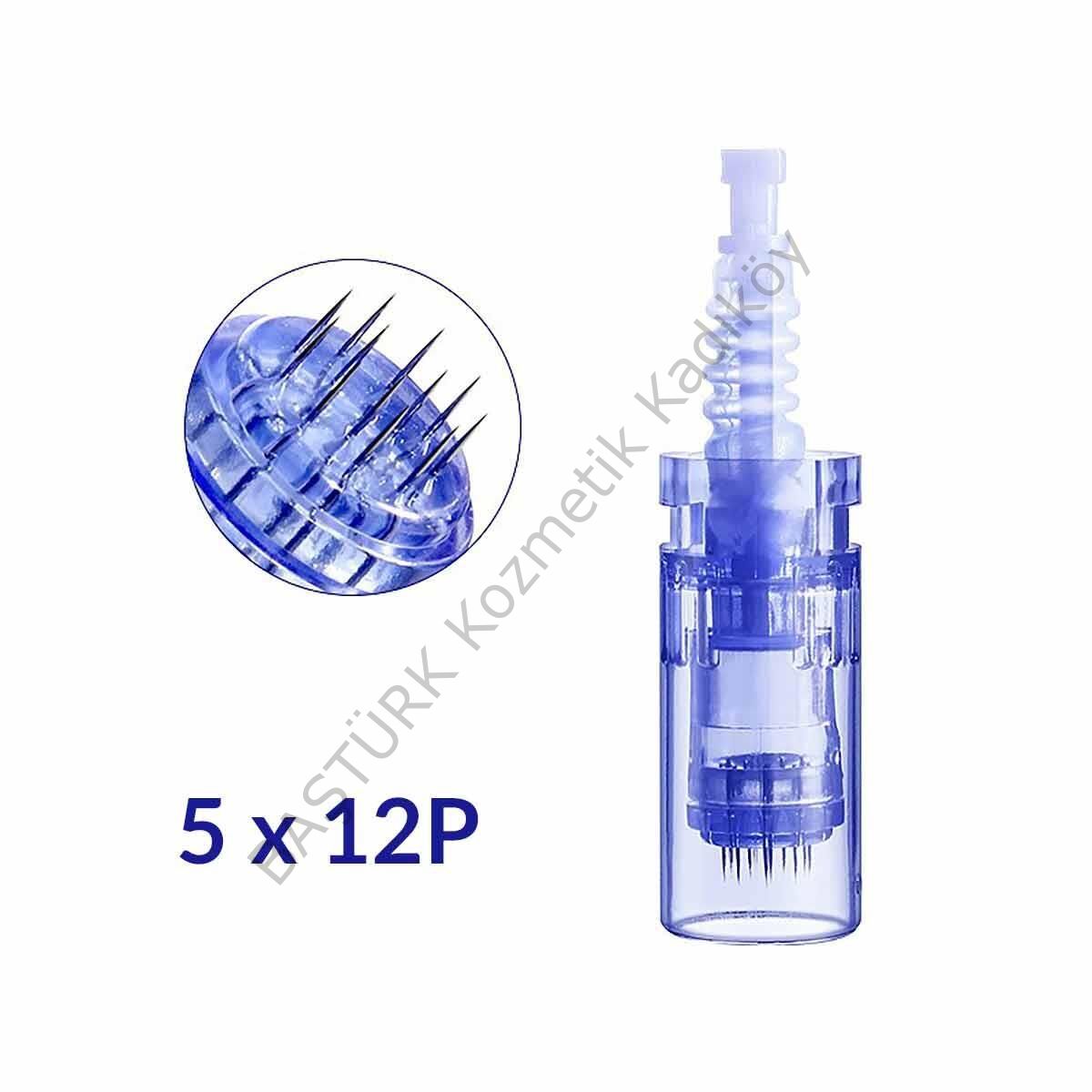 ADANİL DR. PEN 12 PİN DERMAPEN İĞNESİ ORİJİNAL DERMAPEN İĞNE KARTUŞU SOKETLİ 5 ADET