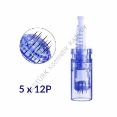 ADANİL DR. PEN 12 PİN DERMAPEN İĞNESİ ORİJİNAL DERMAPEN İĞNE KARTUŞU SOKETLİ 5 ADET