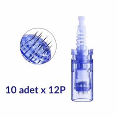 ADANİL DR. PEN 12 PİN DERMAPEN İĞNESİ ORİJİNAL DERMAPEN İĞNE KARTUŞU SOKETLİ 10 ADET