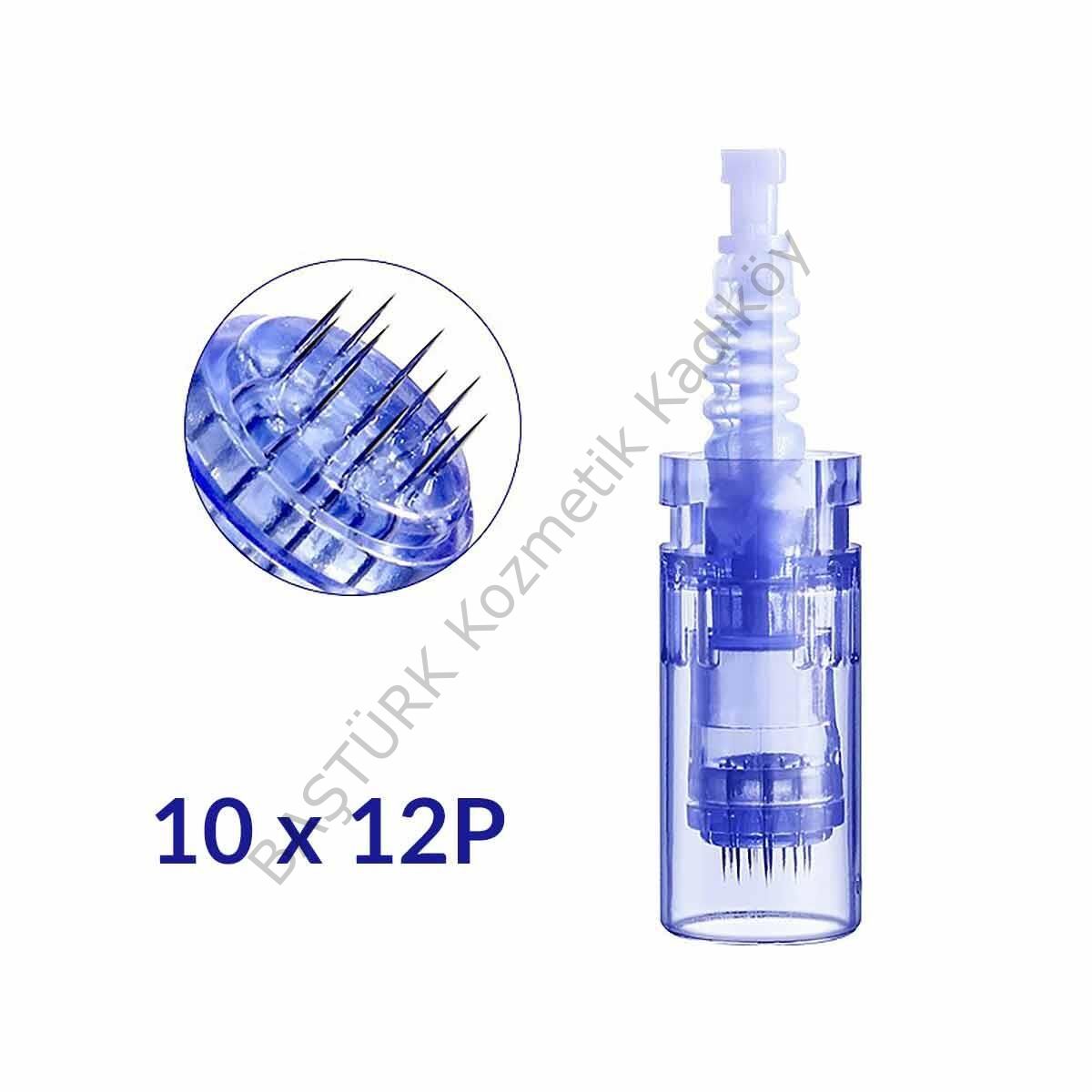 ADANİL DR. PEN 12 PİN DERMAPEN İĞNESİ ORİJİNAL DERMAPEN İĞNE KARTUŞU SOKETLİ 10 ADET