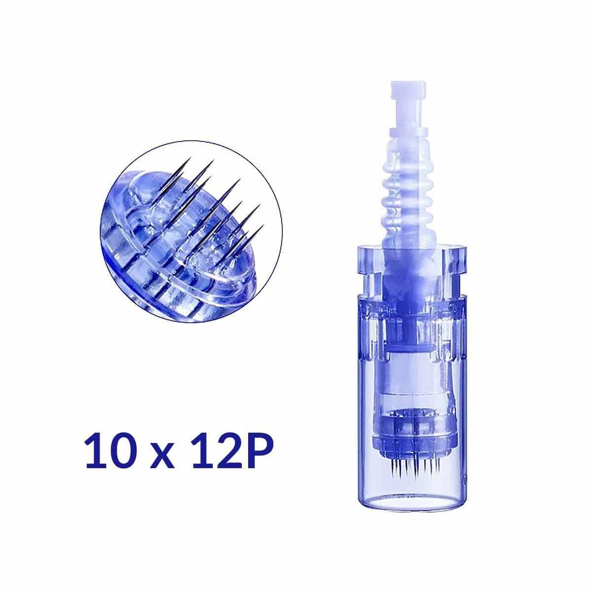 ADANİL DR. PEN 12 PİN DERMAPEN İĞNESİ ORİJİNAL DERMAPEN İĞNE KARTUŞU SOKETLİ 10 ADET