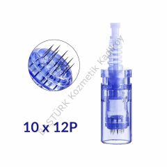 ADANİL DR. PEN 12 PİN DERMAPEN İĞNESİ ORİJİNAL DERMAPEN İĞNE KARTUŞU SOKETLİ 10 ADET