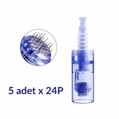 ADANİL DR. PEN 24 PİN DERMAPEN İĞNESİ ORİJİNAL DERMAPEN İĞNE KARTUŞU SOKETLİ 5 ADET