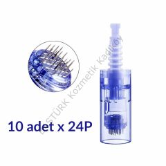 ADANİL DR. PEN 24 PİN DERMAPEN İĞNESİ ORİJİNAL DERMAPEN İĞNE KARTUŞU SOKETLİ 10 ADET