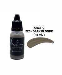 Arctic 223 Dark Blonde Koyu Sarışın Kalıcı Makyaj Kaş Pigmenti 15 ml