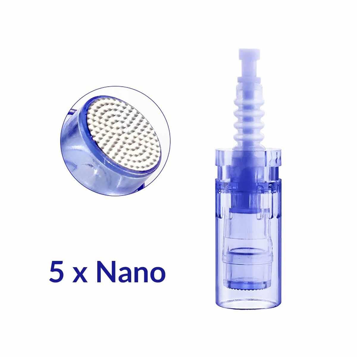 ADANİL DR. PEN NANO ROUND DERMAPEN İĞNESİ ORİJİNAL DERMAPEN İĞNE KARTUŞU SOKETLİ 5 ADET