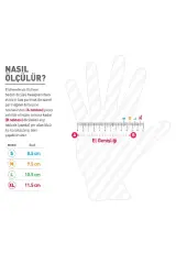 Pembe Nitril Eldiven Medium 100'lü