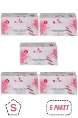 Beyaz Lateks Eldiven Small 100'lü