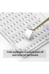 5D Hazır Volüme İpek Kirpik 0.07 Kalınlık D Kıvrım 9-15 mm Mix Paket