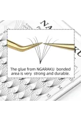 5D Hazır Volüme İpek Kirpik 0.07 Kalınlık C Kıvrım 9-15 mm Mix Paket