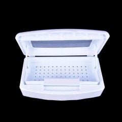 Adanil 100 W Tırnak Araçları Mini Sterilizatör Asansörlü Sıvı Sterilizasyon Kutusu ve Konsantre Alet Dezenfektanı