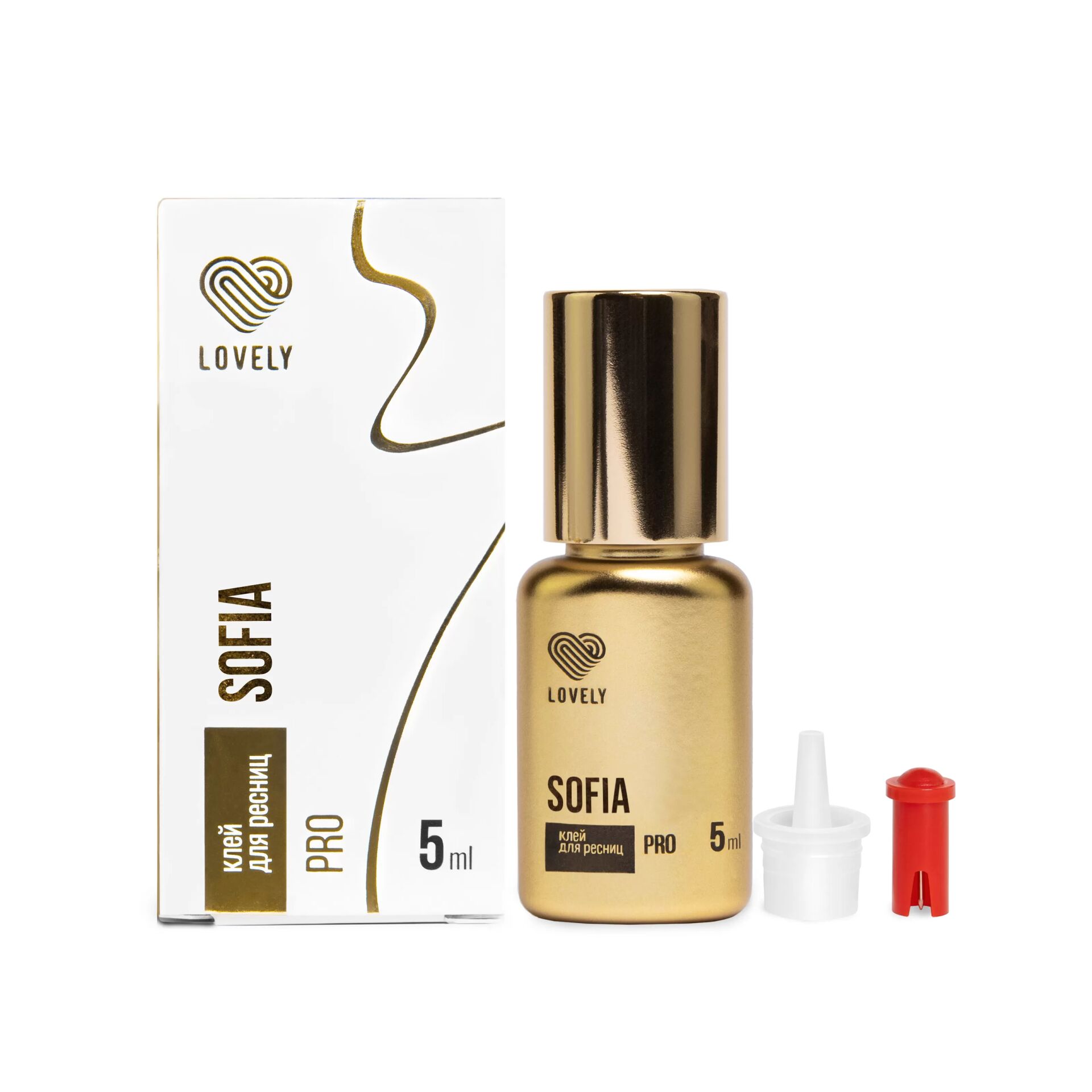 Sofia İpek Kirpik Yapıştırıcısı 5 ml 0.5 sn Kuruma Süresi