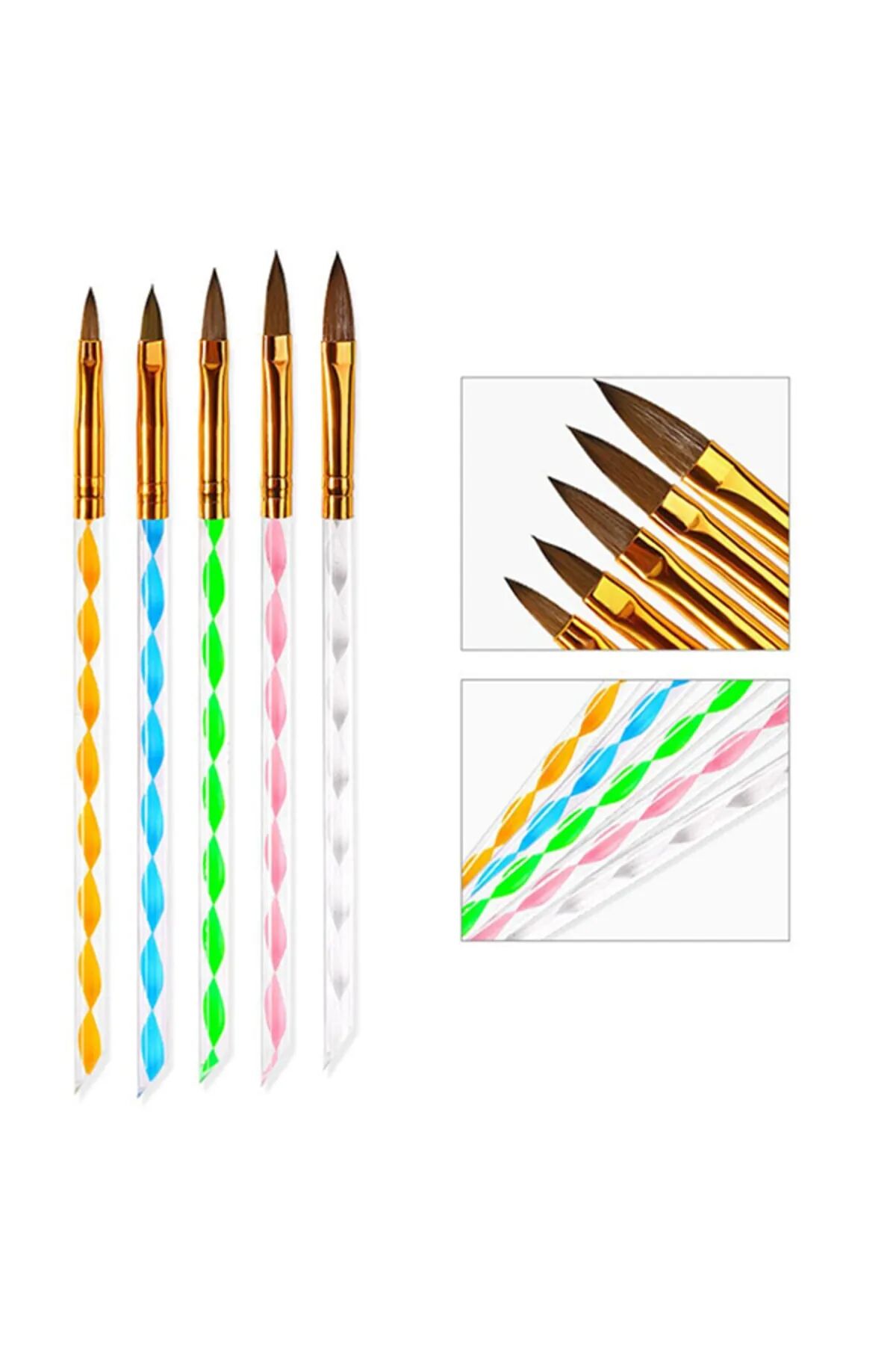 Akrilik Fırça Seti 5'li