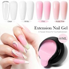Born Pretty Nail Extension Gel Pembe 60 ml