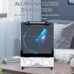 2 Katlı Fırın Sterilizasyon Cihazı Manikür Pedikür Alet Sterilizatörü Sanitizing Protez Tırnak Steril Box Cihazı