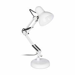 Protez Tırnak Masa Lambası Beyaz Esnek Ayarlanabilir 360 Derece Dönebilen Güzellik Salonu Lambası