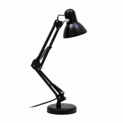 Protez Tırnak Masa Lambası Siyah Esnek Ayarlanabilir 360 Derece Dönebilen Güzellik Salonu Lambası