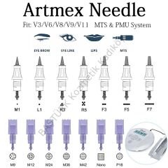 Adanil Artmex R3 Kalıcı Makyaj İğnesi 3 Pin 1 Adet