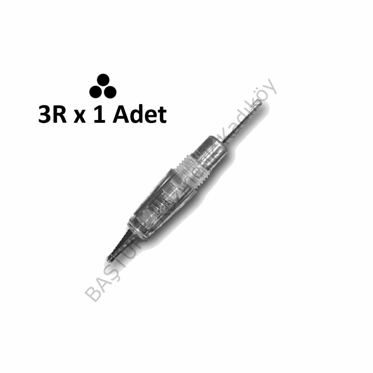 Adanil Charmant 3R Kalıcı Makyaj İğnesi 3 Pin 1 Adet