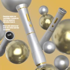 P40 Pembe Kalıcı Makyaj Cihazı Bataryalı Power Supply Kesintisiz İşlem